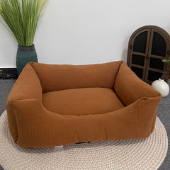 Orthopedic Washable Non-Slip Dog Bed with Raised Edges by Snagg A Pet Bed