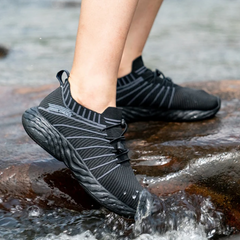 Lightweight Everyday Trainers Waterproof Slip-On Running Shoes