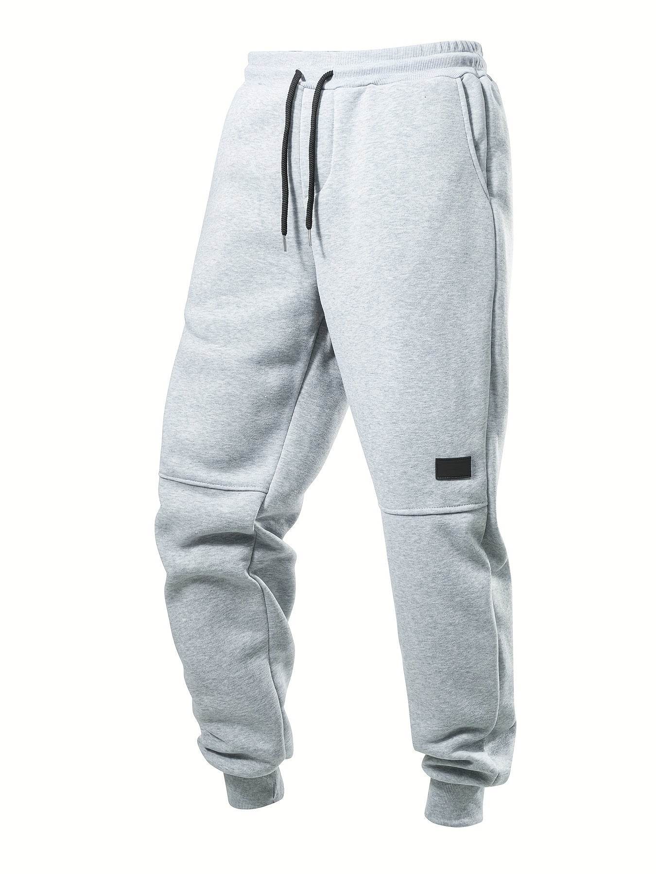 5pcs Men’s Fleece-Lined Jogger Sweatpants - SnaggIt