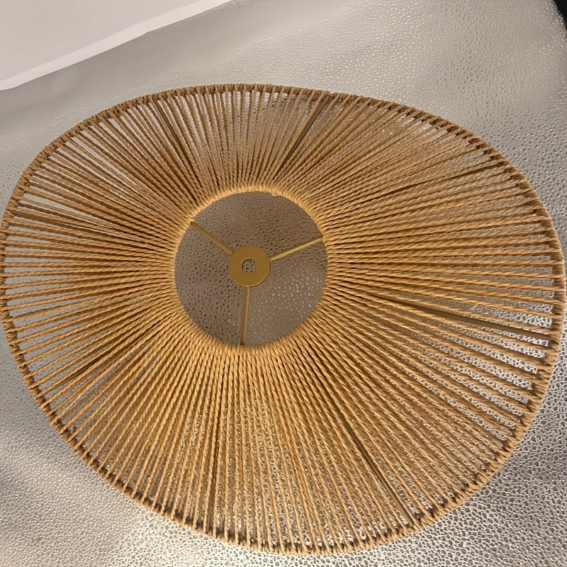 Retro Hemp Rope Chandelier Ceiling Lamp by Snagg A Ceiling Light