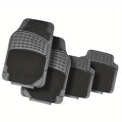 Universal PVC Car Floor Mats – 4pcs by Snagg A Floor Mat