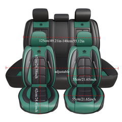 5 Seat PU Leather Car Seat Covers by Snagg A Seat Cover