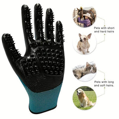 3x Pair Pet Grooming Gloves - SnaggIt