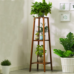 Vintage Tall Bamboo Plant Stand by Snagg A Rack