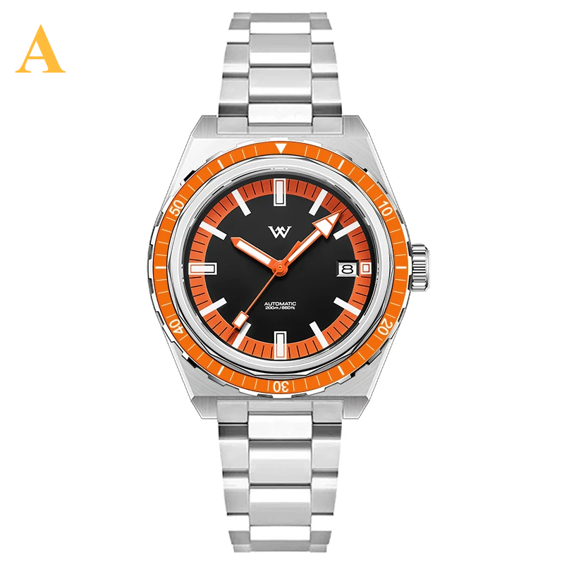 Automatic Mechanical Diver Watch – NH35 Movement | Sapphire Crystal | 200M Water Resistant | Anti-Reflective Bezel