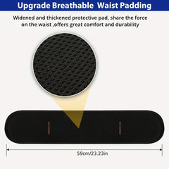 Full Body Roofing Safety Harness Kit with Shock Absorbing Lanyard by Snagg A Safety Harness