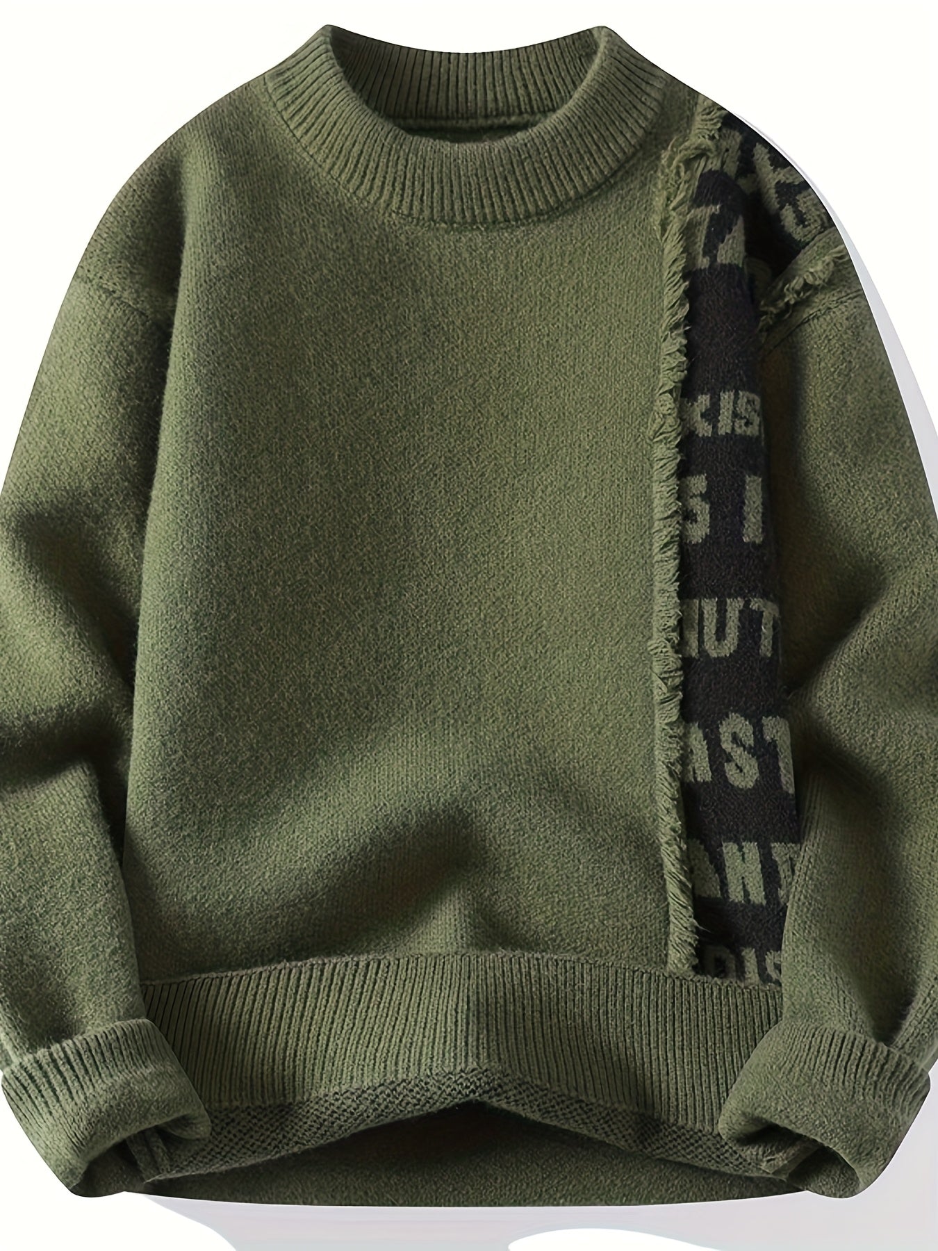 Korean Style Patchwork Sweater by Snagg A Jumper