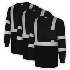 3 Pack High Visibility Safety Shirts by Snagg A Safety Shirt