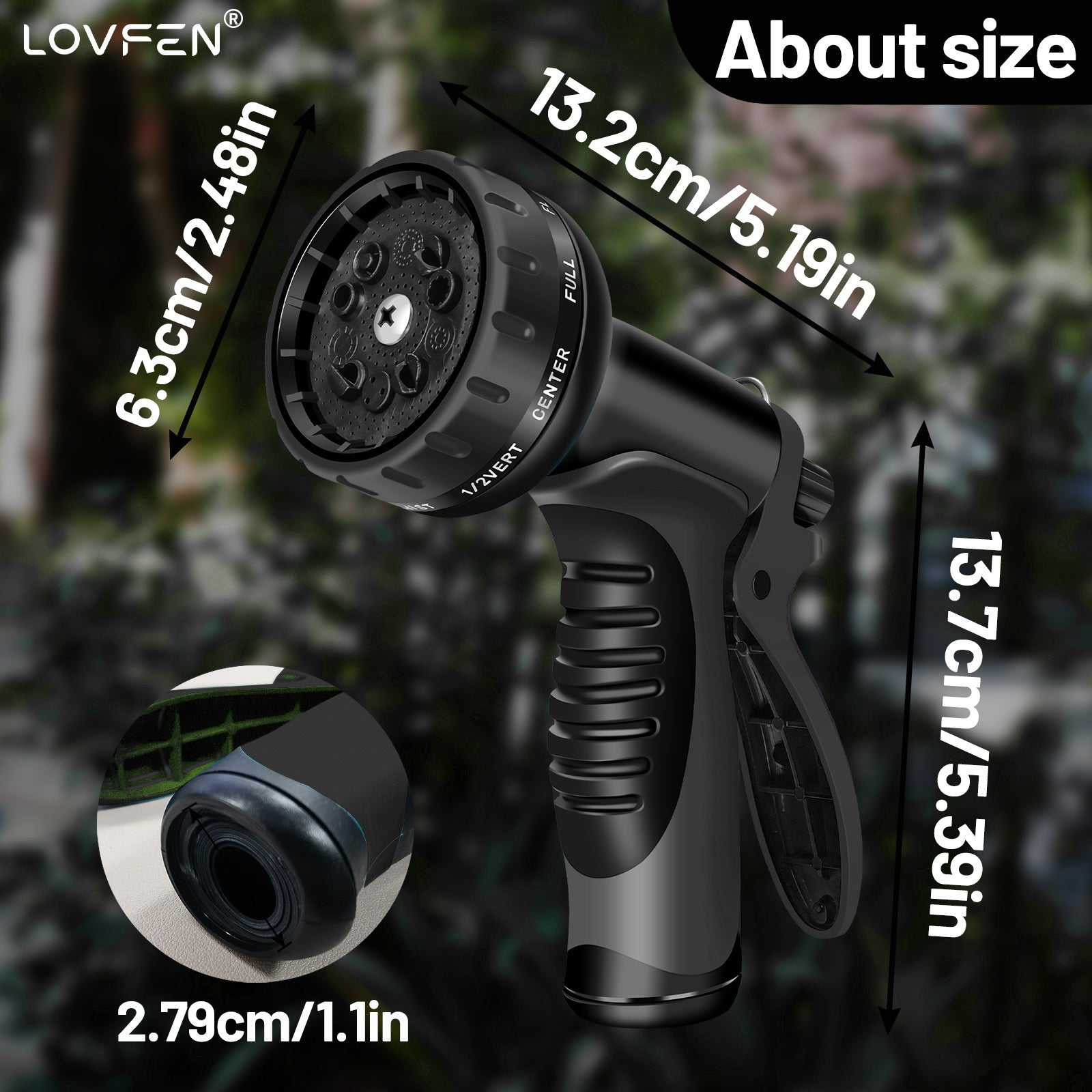 Heavy Duty Expandable Soft Rubber Garden Hose by Snagg A Garden Hose