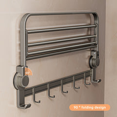 Wall-Mounted Towel Rack by Snagg A Rack