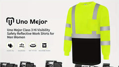 3 Pack High Visibility Safety Shirts by Snagg A Safety Shirt