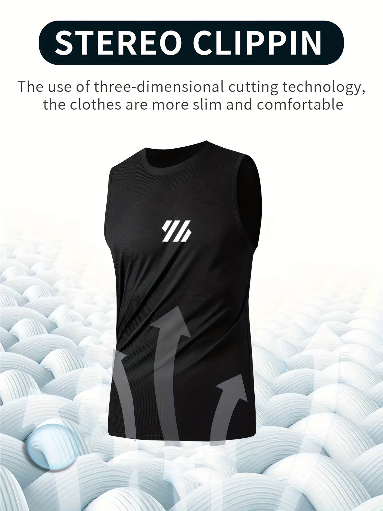 5 Sets (10pcs) Men’s Sleeveless Sportswear Outfit - SnaggIt