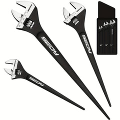 3-Piece Adjustable Spud Wrench Set