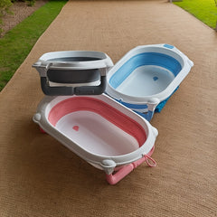 Foldable Pet Washing Station with Stand by Snagg A Grooming Tool