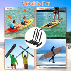 Heavy Duty Roof Rack Carrier Holders (1 Pair) by Snagg A Car Rack