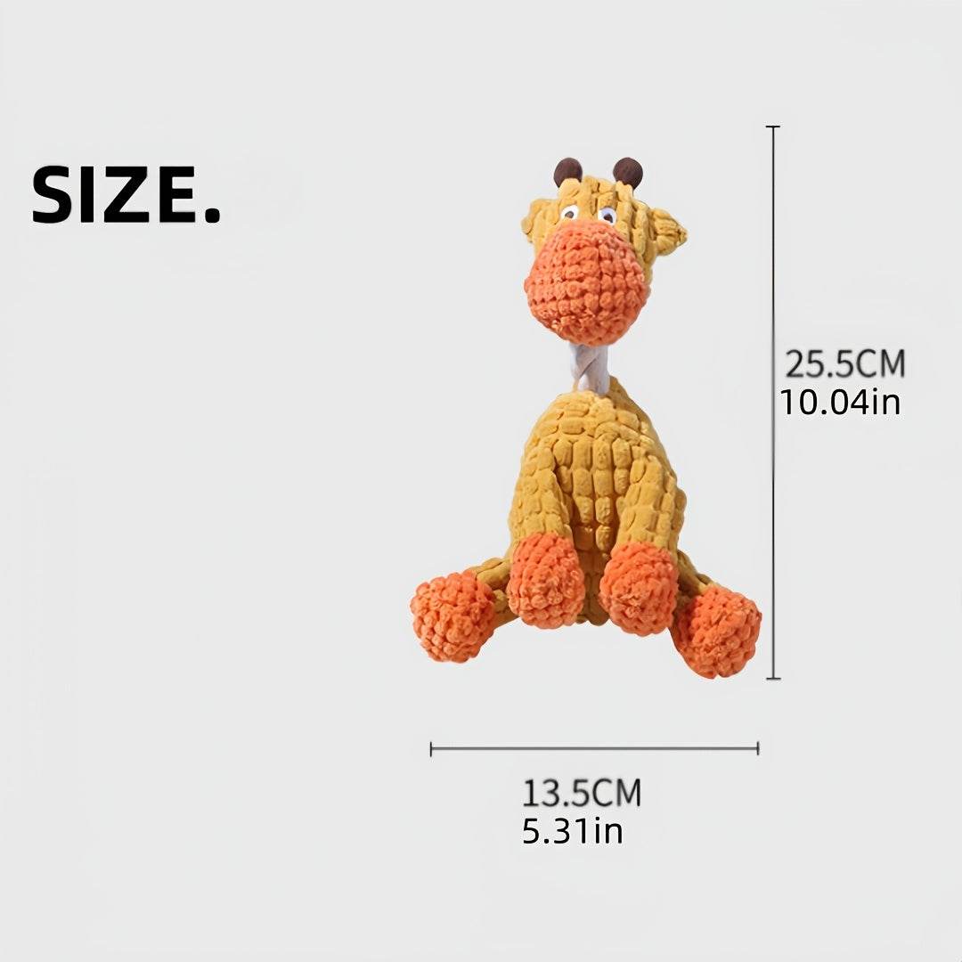 6PCS Plush Dog Toys with Squeaker - SnaggIt