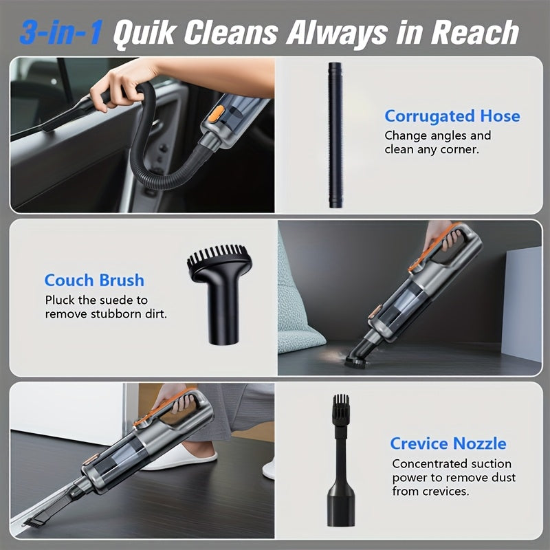 Handheld Vacuum Cleaner with Blower by Snagg A Car Vacuum