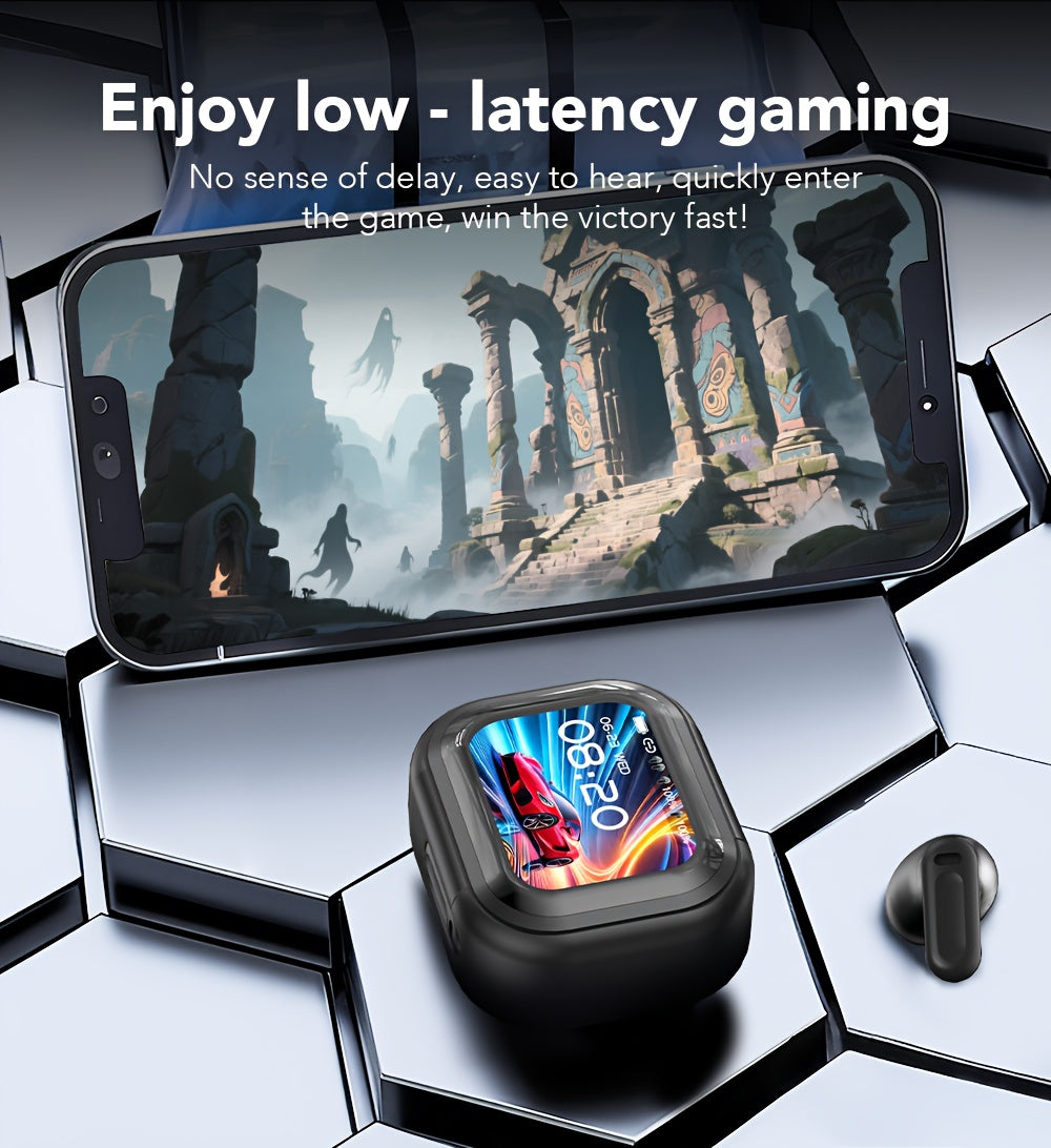 Wireless TWS Earbuds | LED Display In-Ear Headphones with 131-Language Translation & Mic by Snagg An EarBud