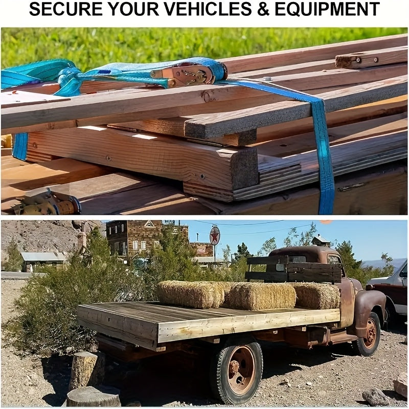 Heavy Duty Ratchet Tie Down Straps by Snagg A Ratchet