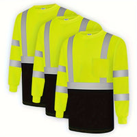 3 Pack High Visibility Safety Shirts by Snagg A Safety Shirt
