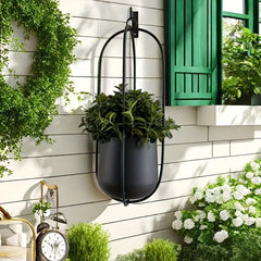 Classic Iron Wall Hanging Planter by Snagg A Wall Planter
