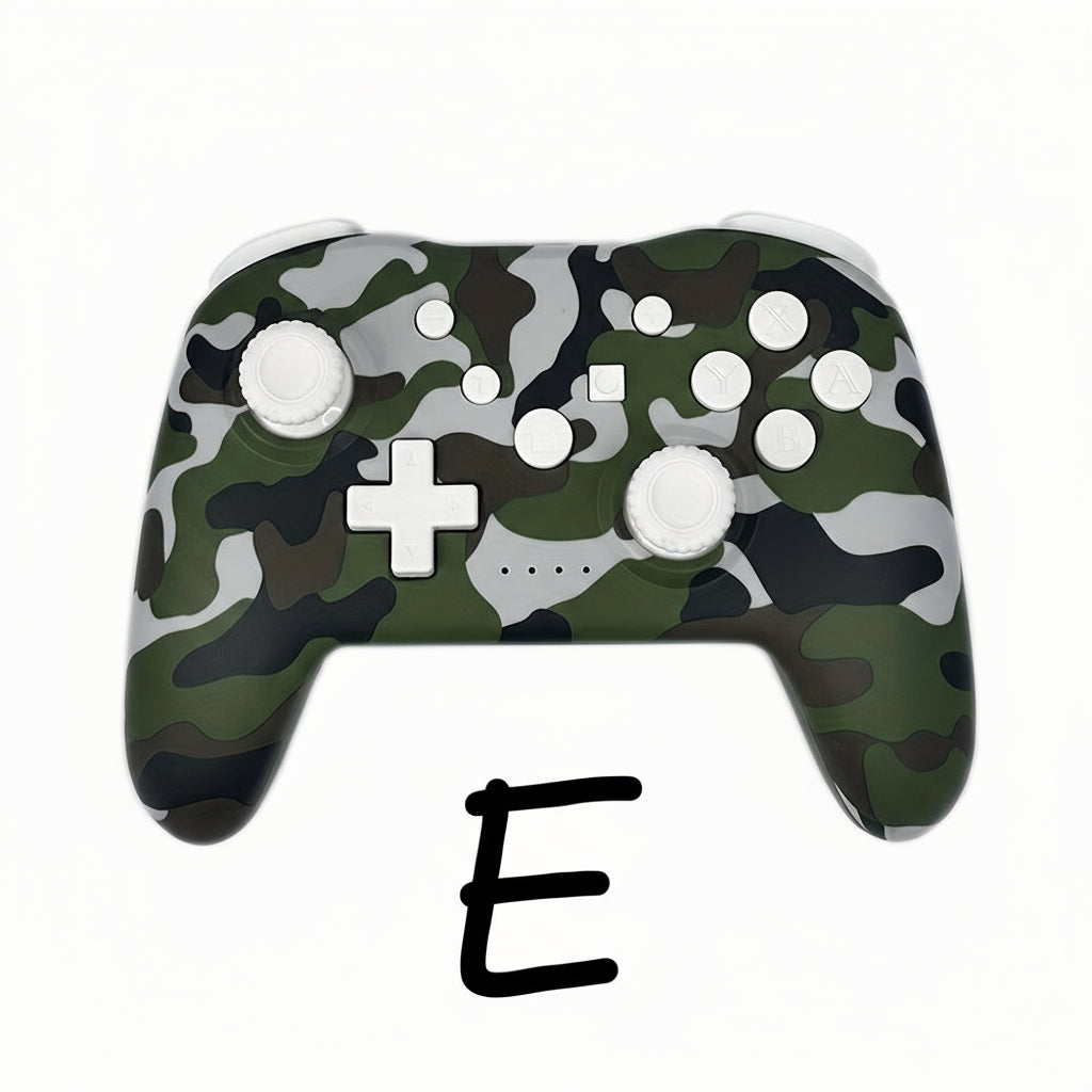 Camouflage Wireless Controller Compatible With Switch, Lite & OLED by Snagg A Game Controller