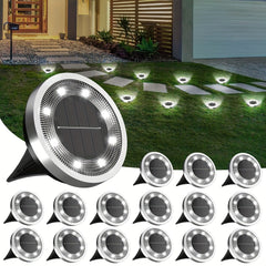 16pcs Solar Ground Lights by Snagg An Outdoor Light