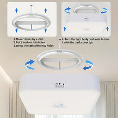 LED Motion Sensor Ceiling Light by Snagg A Ceiling Light