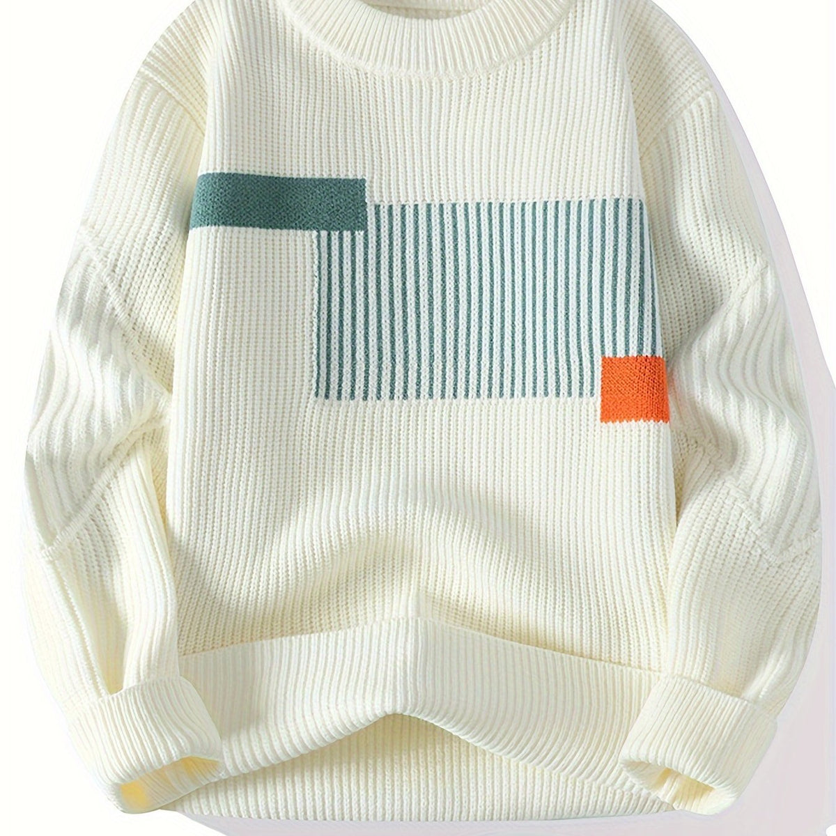 Men’s Geometric Pattern Sweater by Snagg A Jumper