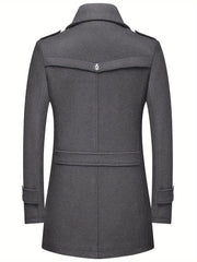 Men’s Sheep Tweed Coat with Scarf Collar by Snagg A Coat