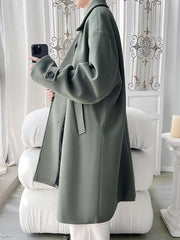 Men’s Elegant Double-Breasted Overcoat by Snagg A Coat