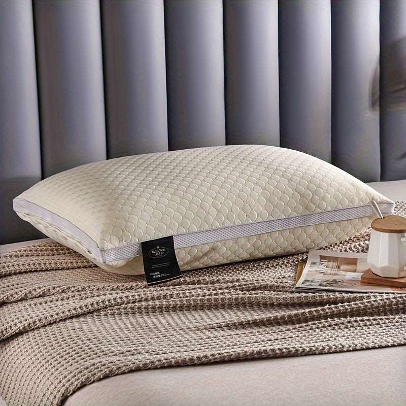 Soft Knitted 3D Massage Long Pillow – Ultra Comfort by Snagg A Pillow