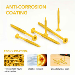 310 / 500 Pcs Outdoor Deck Screw Set - Power Tools Gadget