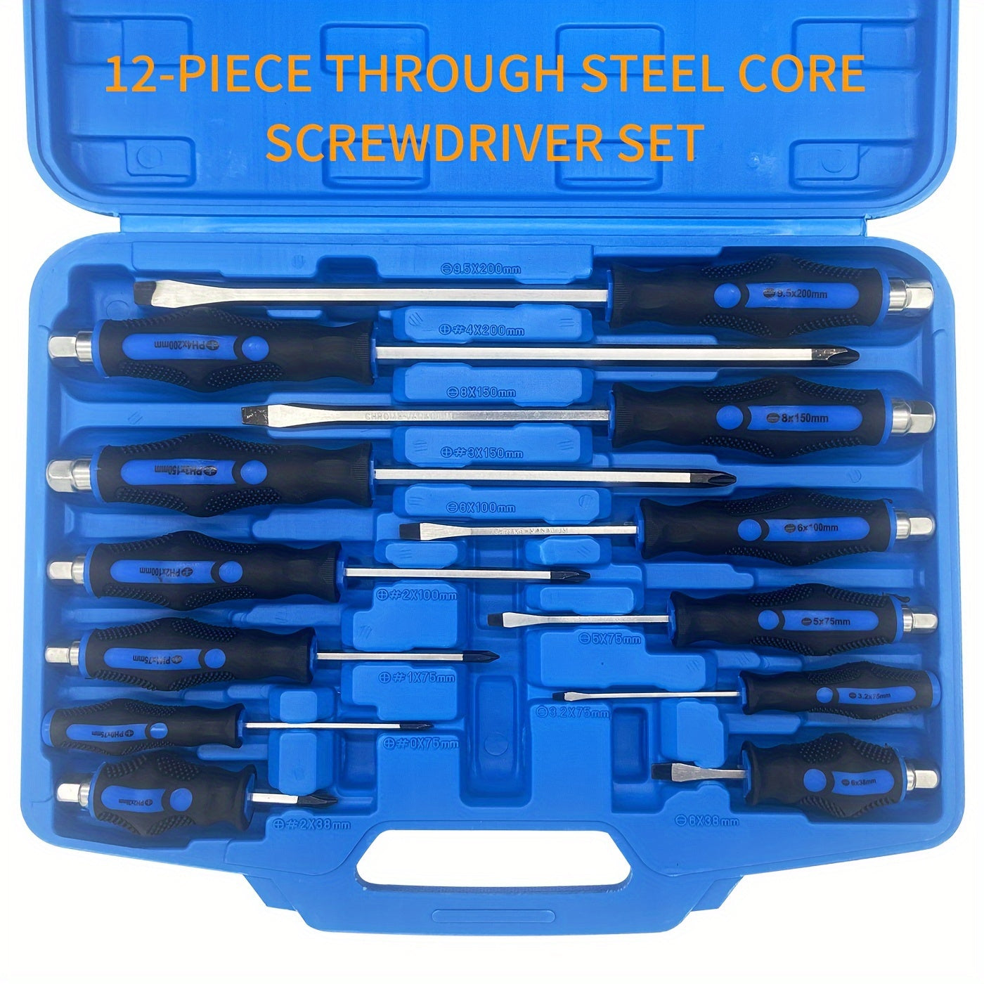 12-Piece Magnetic Screwdriver Set