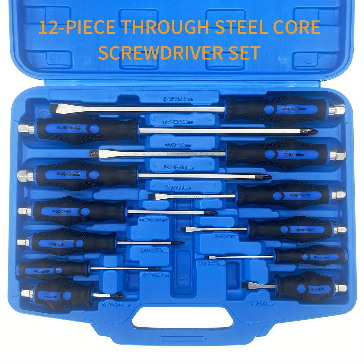 12-Piece Magnetic Screwdriver Set