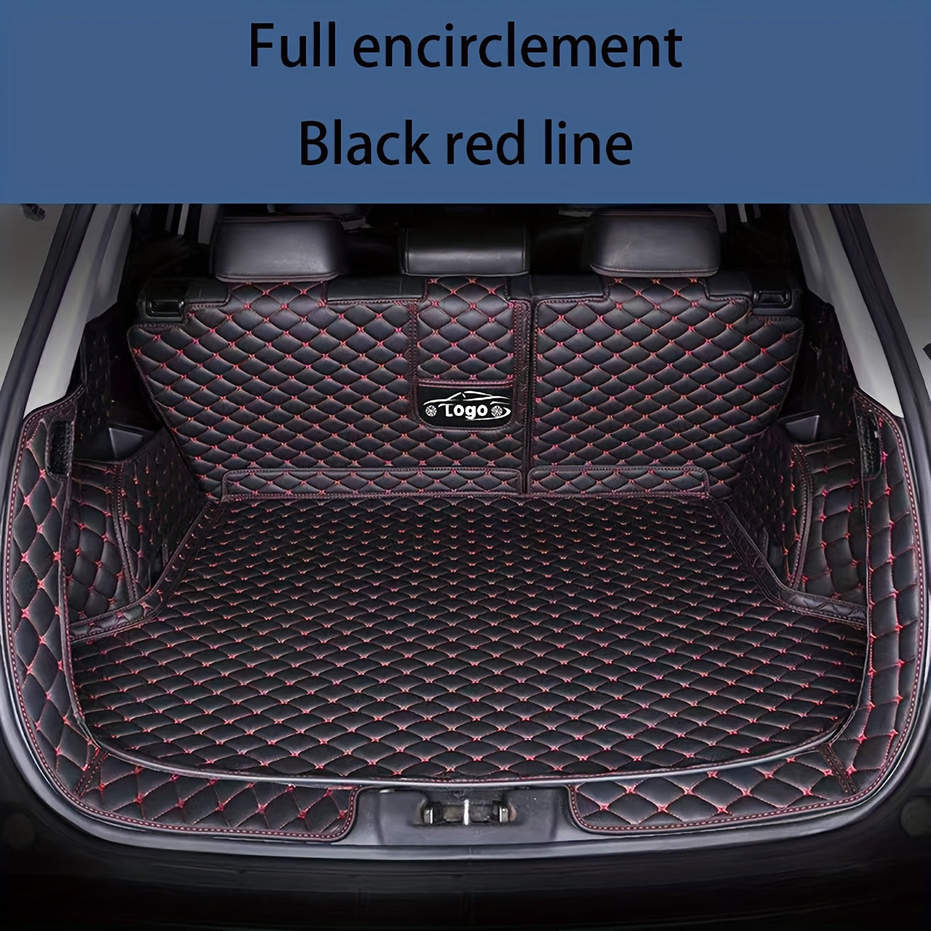 3D Faux Leather Trunk Mat by Snagg A Trunk Mat