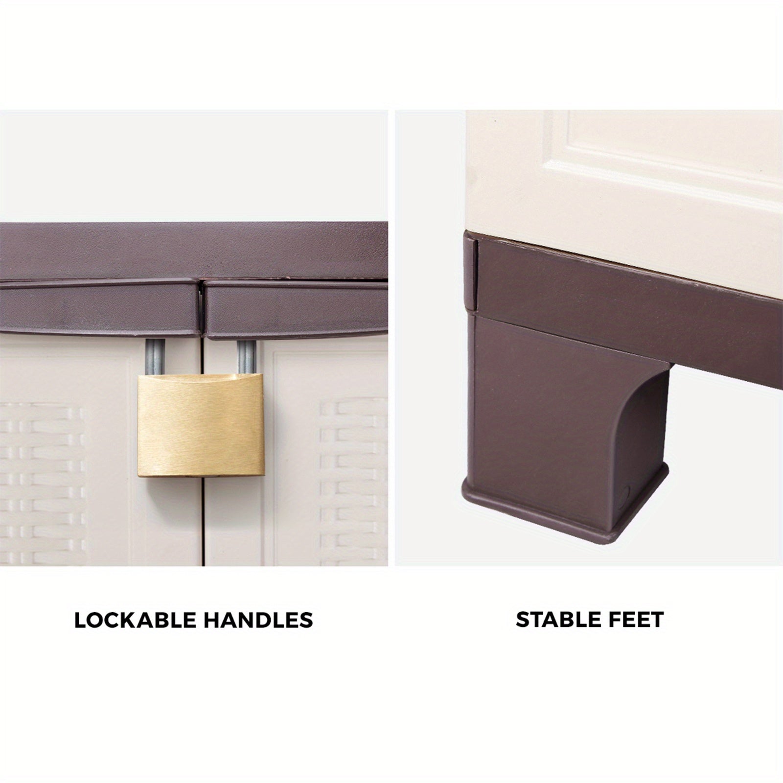 Outdoor Storage Lockable Garden Cabinet Box by Snagg A Box