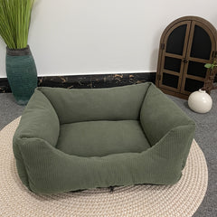 Orthopedic Washable Non-Slip Dog Bed with Raised Edges by Snagg A Pet Bed