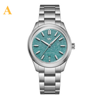 Automatic Mechanical Watch – Gemstone Series | NH35 Movement | AR-Coated Sapphire Crystal | 100M Water Resistant