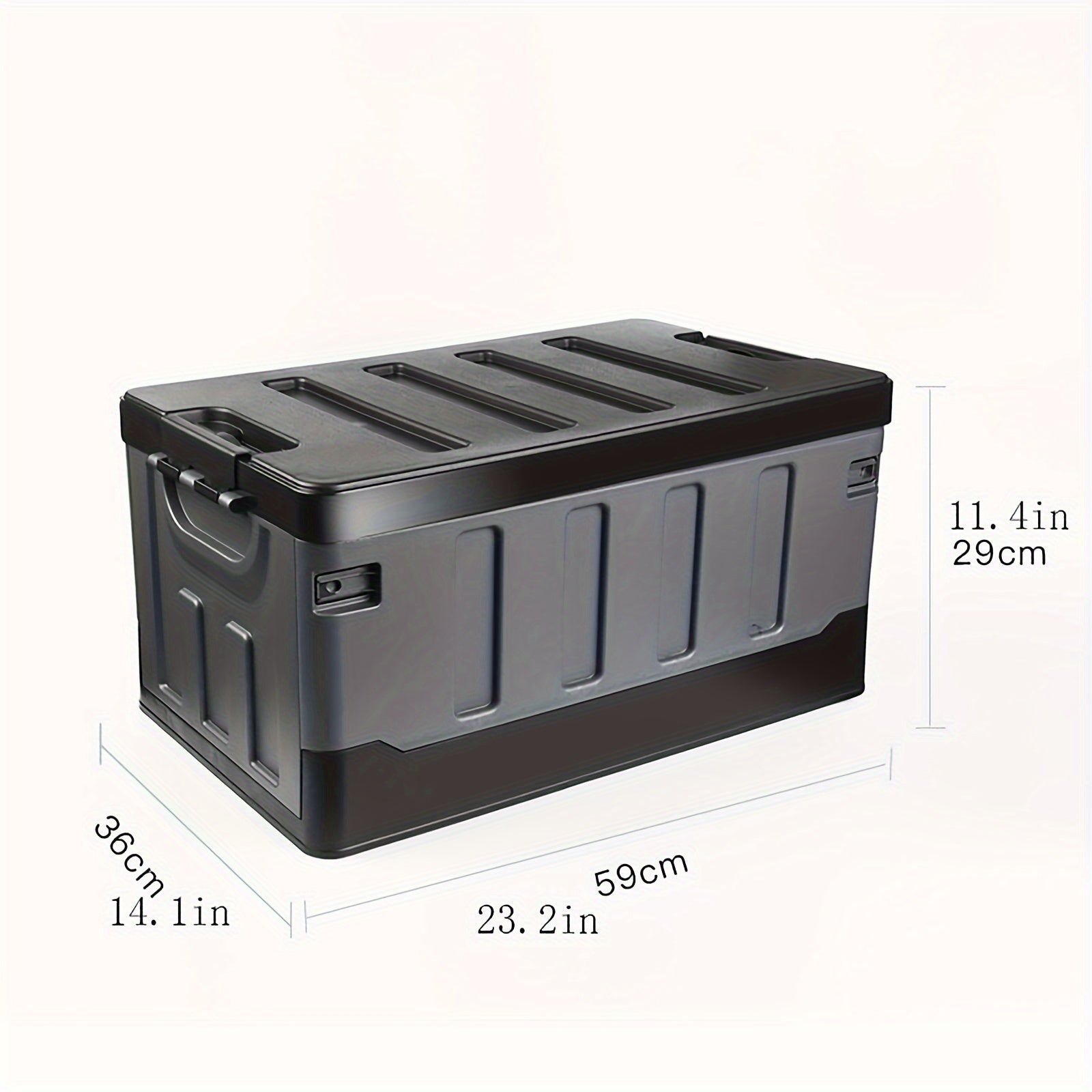 Car Trunk Storage Box with Lid by Snagg A Storage Box
