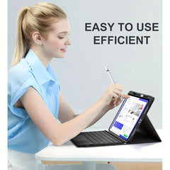 iPad Protective Case with Keyboard Suitable for iPad (A16) 11th/10th Generation (2025/2022) by Snagg A Wireless Keyboard