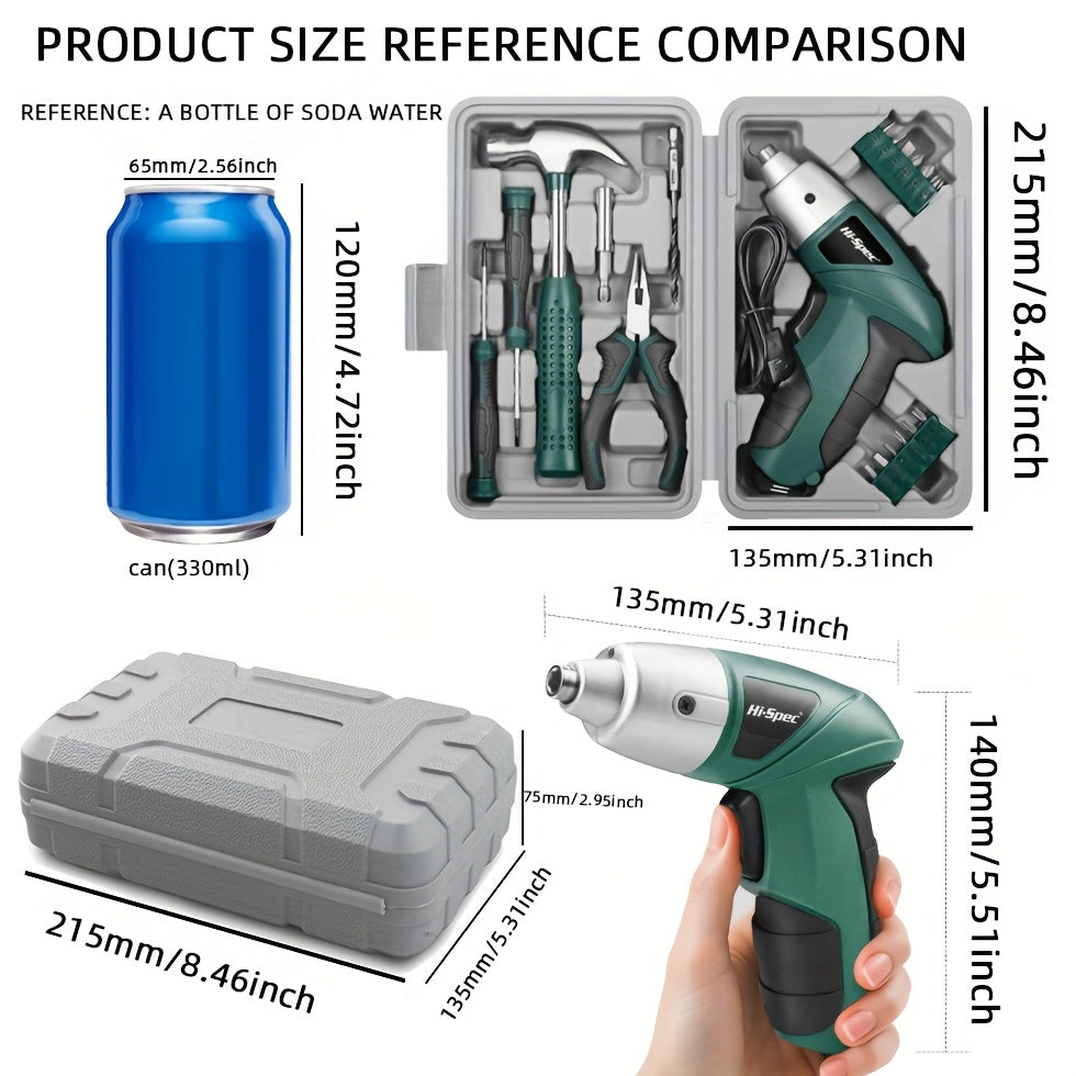 3.6V Cordless Electric Tool Box Set