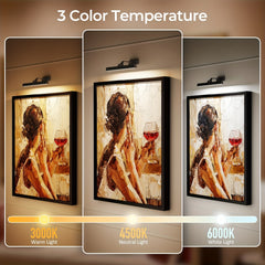 40cm Rechargeable LED Display Light by Snagg A Wall Light