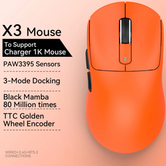 Lightweight Wireless Gaming Mouse Tri-Mode Connectivity for PC & Mac by Snagg A Gaming Mouse