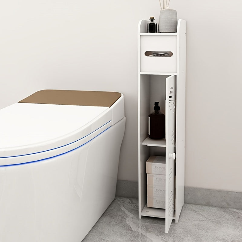 Narrow Bathroom Storage Cabinet with Door by Snagg A Cabinet