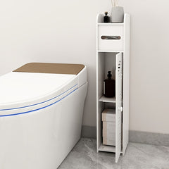 Narrow Bathroom Storage Cabinet with Door by Snagg A Cabinet