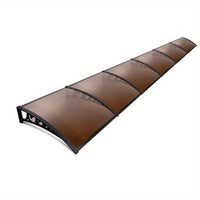 1m x 6m Brown Hollow Board Awning by Snagg An Awning