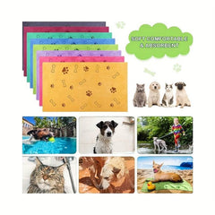 8-Pack Soft Absorbent Pet Towels - SnaggIt