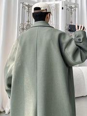 Men’s Elegant Double-Breasted Overcoat by Snagg A Coat