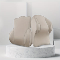 2pcs Nappa Leather Car Headrest & Lumbar Support Set by Snagg A Headrest